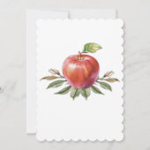 バウティスマイプライマークンプレーニョスデマンザン招待状 招待状 (裏面)