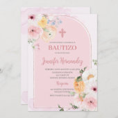バウティスモの色ロザコンフローレス 招待状 (正面/裏面)