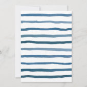 バウティゾアニ航海のーノバプテスマ1歳スペインの誕生日 招待状 (裏面)