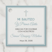 バウティゾイプライマーアニトバプティスムアンドファースト誕生日 フェイバータグ (正面)