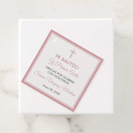 バウティゾイプライマーアニトバプティスムアンドファースト誕生日 フェイバータグ (インサイチュ)