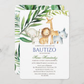 バウティゾインビタシオネデバウティゾバプテスマ招待状 招待状 (正面/裏面)