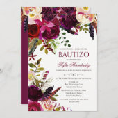 バウティゾインビタシオネデバウティゾバプテスマ招待状 招待状 (正面/裏面)