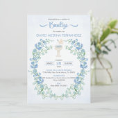 バウティゾスペインのインビタシオンキュートChaliceバプテスマ 招待状 (スタンド正面)