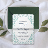 バウティゾトイレデジュイニーニナバプテスマスペインのス 招待状
