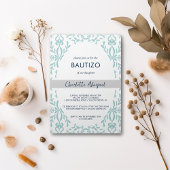 バウティゾトイレデジュイニーニナバプテスマスペインのス 招待状