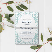 バウティゾトイレデジュイニーニナバプテスマスペインのス 招待状