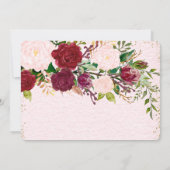 バウティゾニーナインビタシオネデバウティゾニーナバプテスマ 招待状 (裏面)