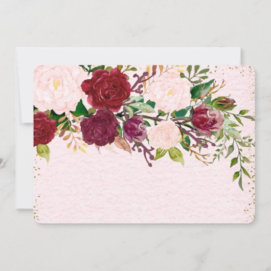 バウティゾニーナインビタシオネデバウティゾニーナバプテスマ 招待状 (裏面)