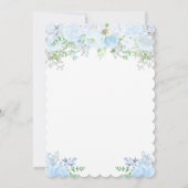 バウティゾニーニョ・インビタシオーネデバウティゾニーニョ・バプテスマ 招待状 (裏面)