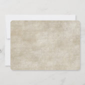 バウティゾニーニョ・インビタシオーネデバウティゾニーニョ・バプテスマ 招待状 (裏面)