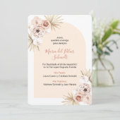 バウティゾバプティスエスタンパマルカドールバウティスムボホ 案内状 (スタンド正面)