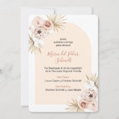 バウティゾバプティスエスタンパマルカドールバウティスムボホ 案内状 (正面)