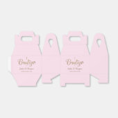 バウティゾピンク金ゴールドクロスカスタムバプテスペインのィス フェイバーボックス (折り畳みなし)