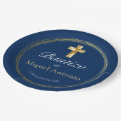 バウティゾベベビーニョクルーズドゥオロアズールマリノ ペーパープレート (アングル)