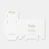 バウティゾホワイト金ゴールドクロスカスタムバプテスペインのィス フェイバーボックス (折り畳みなし)