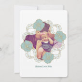 バウティゾ招待状ユニセックスエンエスパニョル 招待状 (裏面)