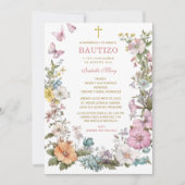 バウティゾYプライマーアニトデヌエストロヒジャ 招待状 (正面)