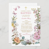 バウティゾYプライマーアニトデヌエストロヒジャ 招待状 (正面/裏面)