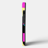 バウハインスパイアウス幾何学的パターン Case-Mate iPhoneケース (裏面 / 左)