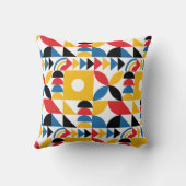 バウハインスパイアスコンテンポラリーミッドモダン世紀 クッション (裏面)