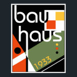 バウハウインスパイアス ポスター<br><div class="desc">バウハウスインスパイアデザイン。</div>