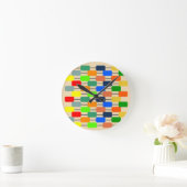 バウハウインスパイアス ラウンド壁時計 (ホーム)