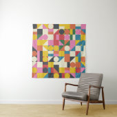 バウハウスのアートワーク：抽象芸術幾何学的な構成 タペストリー (インサイチュ)