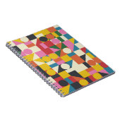 バウハウスのアートワーク:抽象芸術幾何学的な構成 ノートブック (右側)