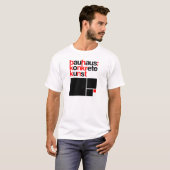 バウハウスのコレクションの白のTシャツ Tシャツ (正面フル)