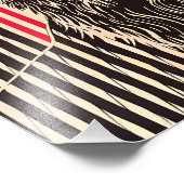 バウハウスのドストエフスキー光学錯覚スタイル フォトプリント            (角)