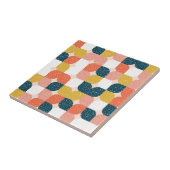 バウハウスのレトロの幾何学的なパターン タイル (側面)