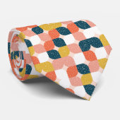 バウハウスのレトロの幾何学的なパターン ネクタイ (ロール)