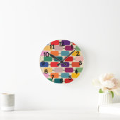 バウハウスアバカス   ラウンド壁時計 (ホーム)