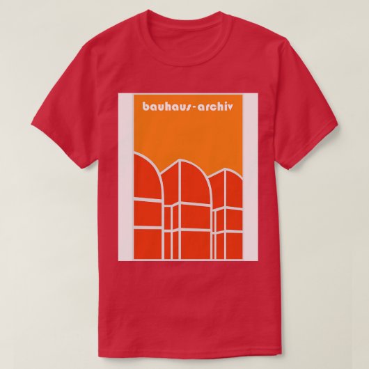 バウハウスアルキフ1 Tシャツ (デザイン正面)