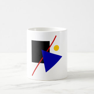 バウハウスアートの構成 コーヒーマグカップ