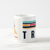 バウハウスアート – ツリー コーヒーマグカップ (中央)