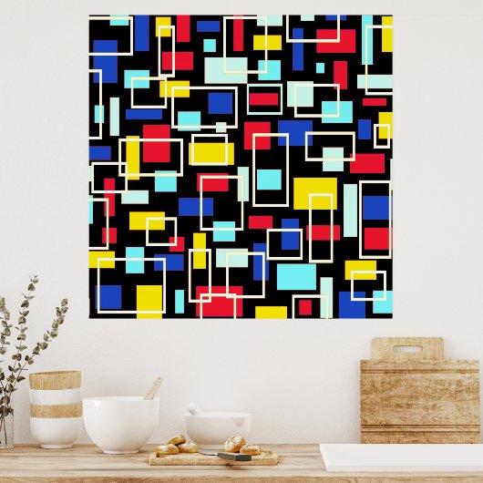 バウハウスアート ポスター (キッチン)