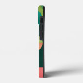 バウハウスウォーターカラー – 幾何グリーンフォンケース Case-Mate iPhoneケース (裏面 / 左)