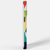 バウハウスウォーターカラー – 幾何グリーンフォンケース Case-Mate iPhoneケース (裏面 / 右)