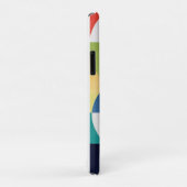 バウハウスウォーターカラー – 幾何グリーンフォンケース Case-Mate iPhoneケース (裏面/右)