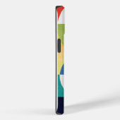 バウハウスウォーターカラー – 幾何グリーンフォンケース Case-Mate iPhoneケース (裏面 / 右)