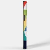 バウハウスウォーターカラー – 幾何グリーンフォンケース Case-Mate iPhoneケース (裏面 / 右)