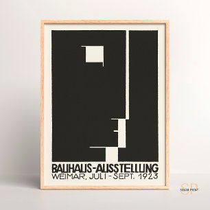 バウハウスオーステルン1923芸術的年モダン展 ポスター