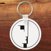 バウハウスキーチェーン キーホルダー (正面)