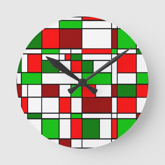 バウハウスクリスマス ラウンド壁時計 (正面)