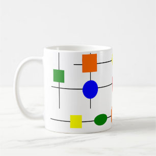 バウハウスグリッドコーヒーマグ コーヒーマグカップ