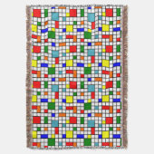 バウハウスグリッド スローブランケット (正面縦)