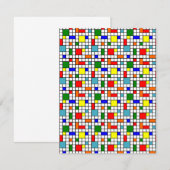 バウハウスグリッド ノートカード (正面/裏面)