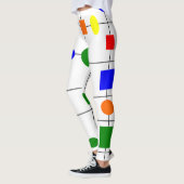 バウハウスグリッド レギンス (左)